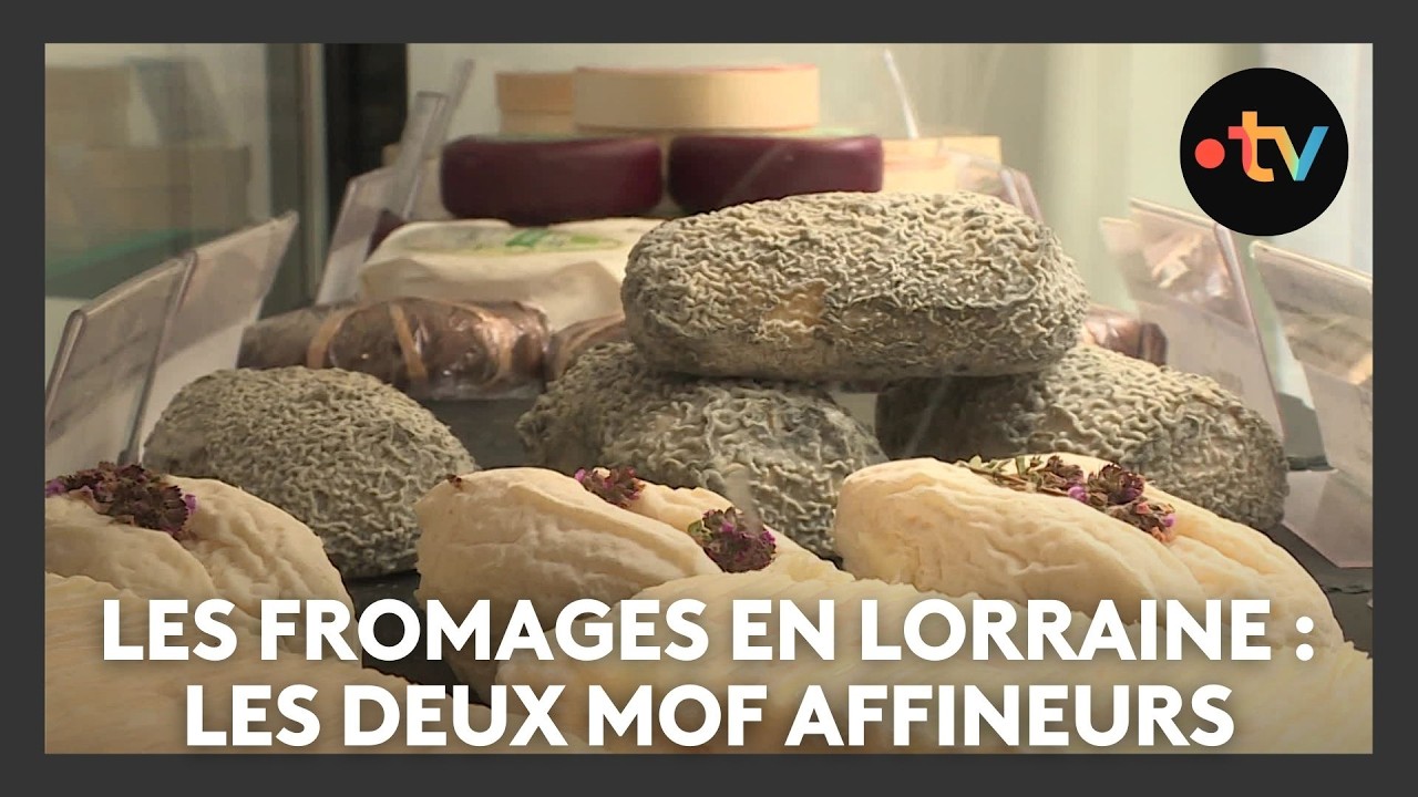 Les fromages en Lorraine : les deux MOF affineurs (Meilleur Ouvrier de France)