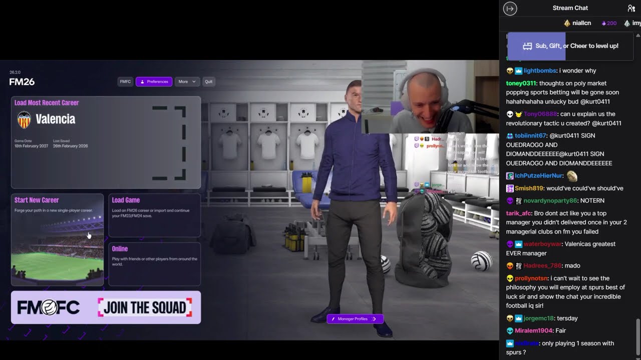 Kurt0411 plays FM26 Spurs save part 1