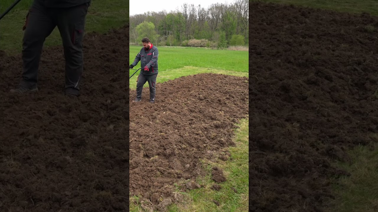 Př&iacute;prava půdy s VARI před s&aacute;zen&iacute;m brambor  #varicz #myjsmevari #varistroje #kypreni #rotavator