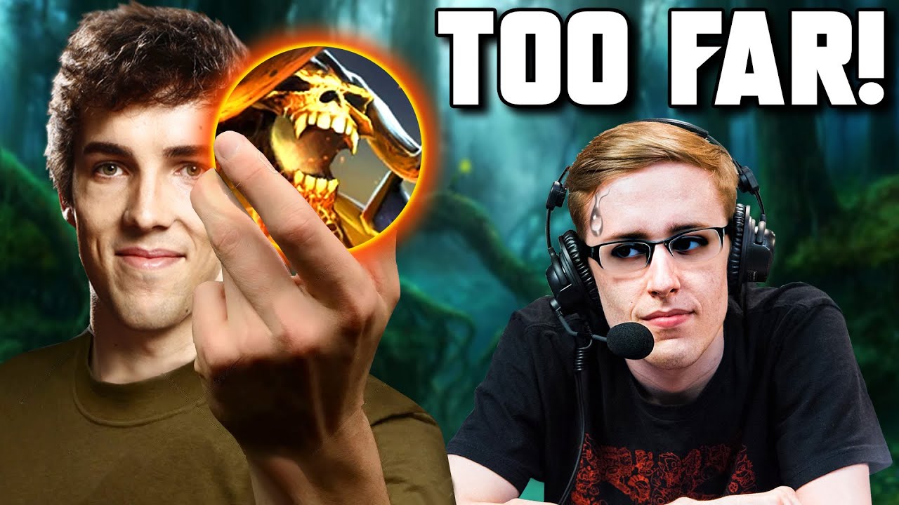 Did GRUBBY go TOO FAR?!! Quinn Coaching on CLINKZ! - Dota 2