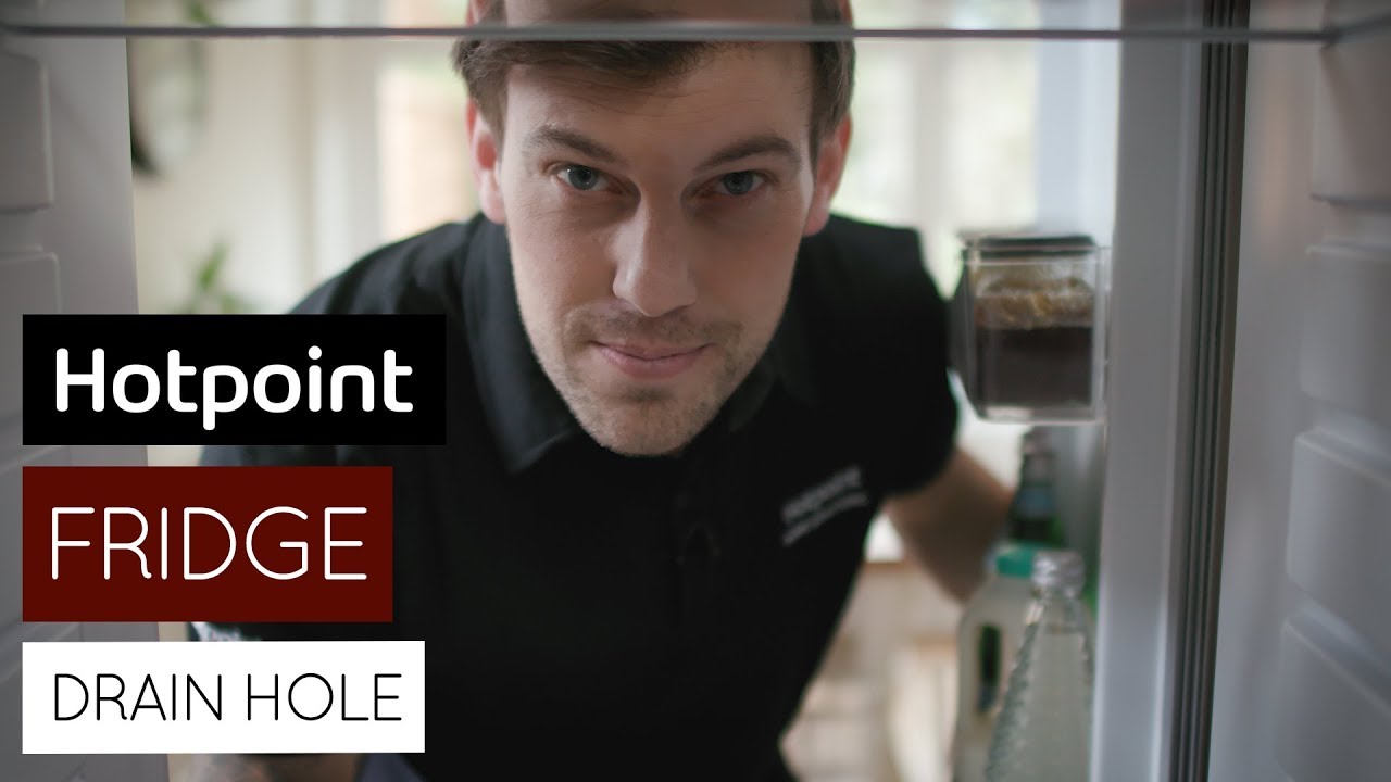 Как прочистить сливное отверстие в холодильнике | Hotpoint