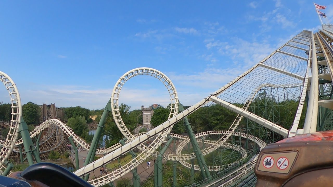 Onride Python in de Efteling 2023