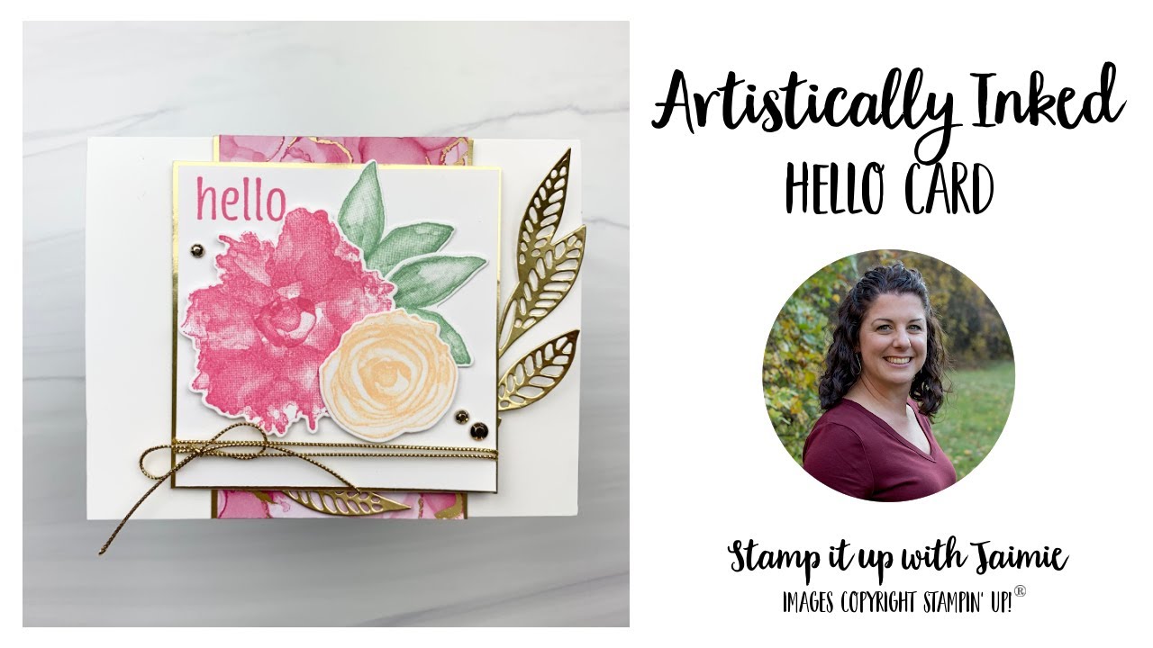 Stampin' Up! Artistically Inked Card Tutorial