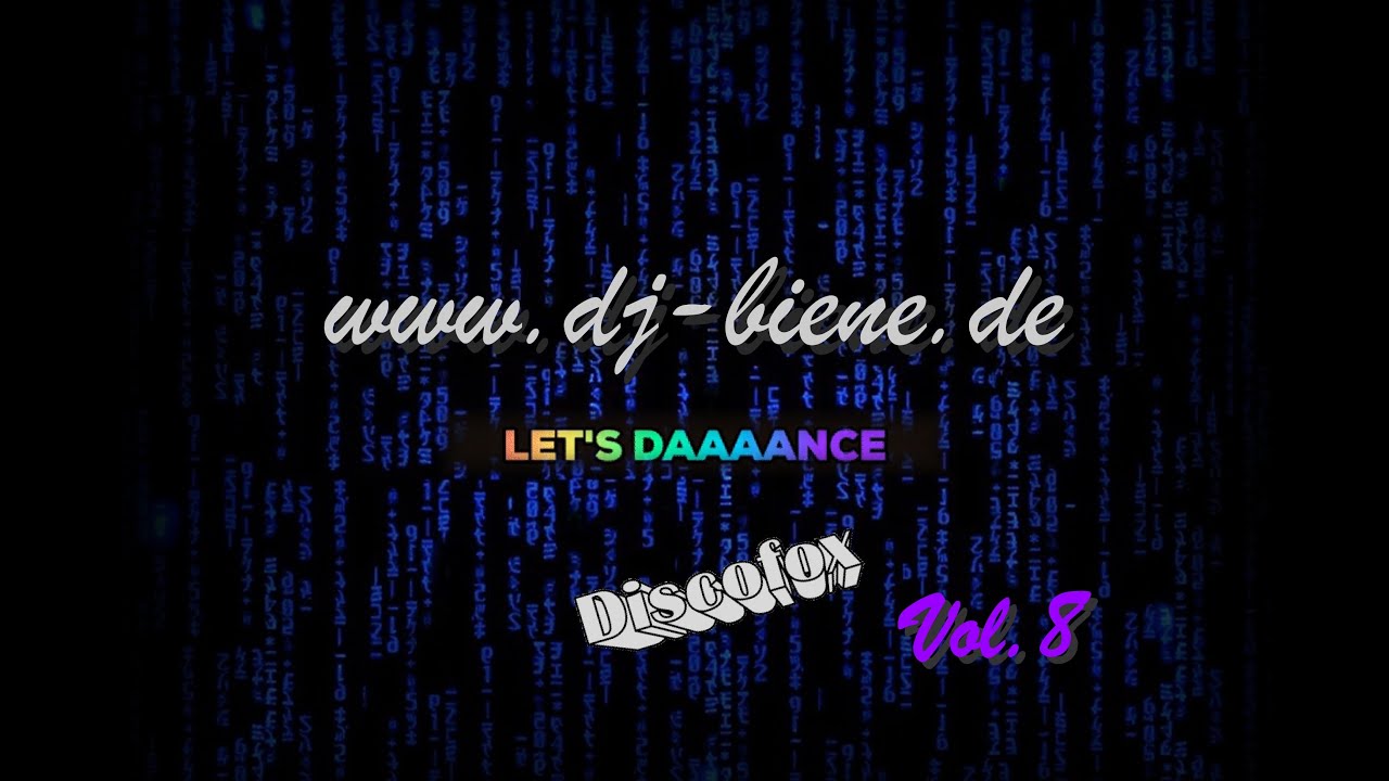 Disco-Fox Vol.8 - Mega Mix 2022 - Dj.Biene