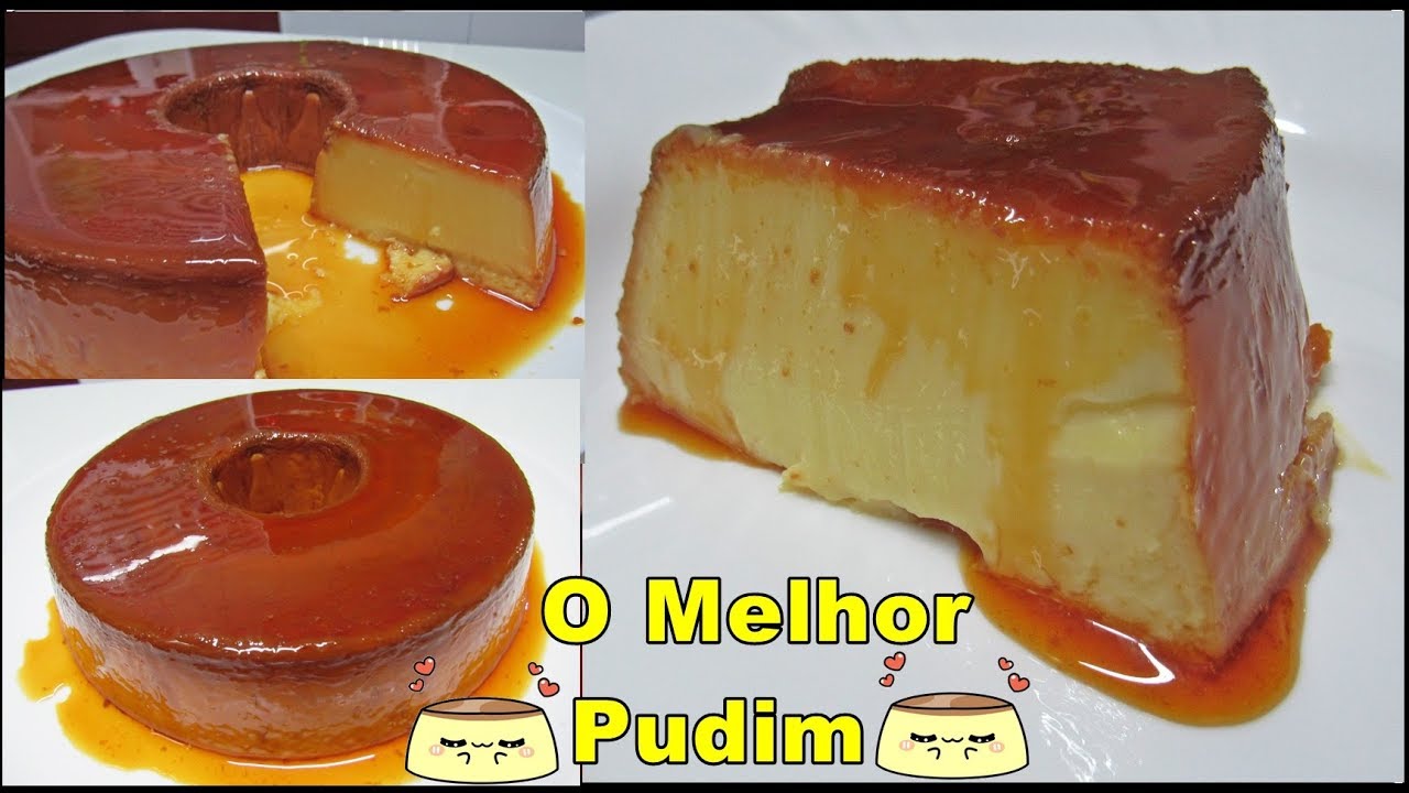 O MELHOR PUDIM DE LEITE CONDENSADO DO MUNDO/DO INSTAGRAM