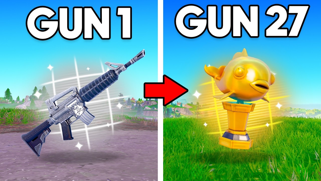 Extreme Gun Game Scavenger Hunt!
