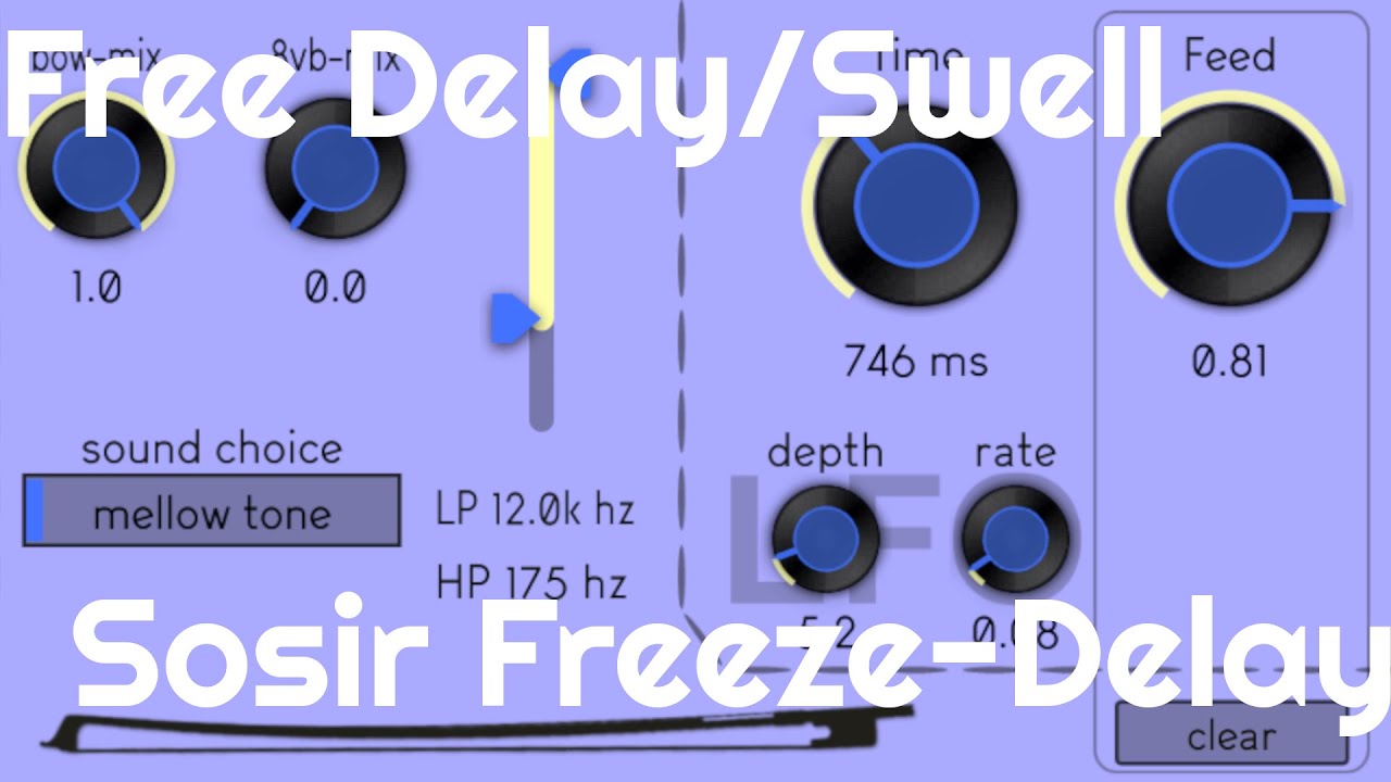 Free Delay - Swell - Sosir Freeze-Delay by NUSofting (No Talking)