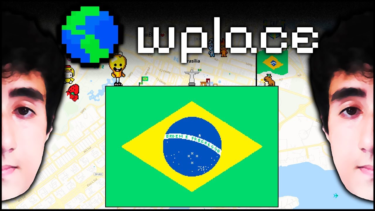4 Trilhões de PIXELS no MUNDO TODO 🌍 WPlace 🌍 #1