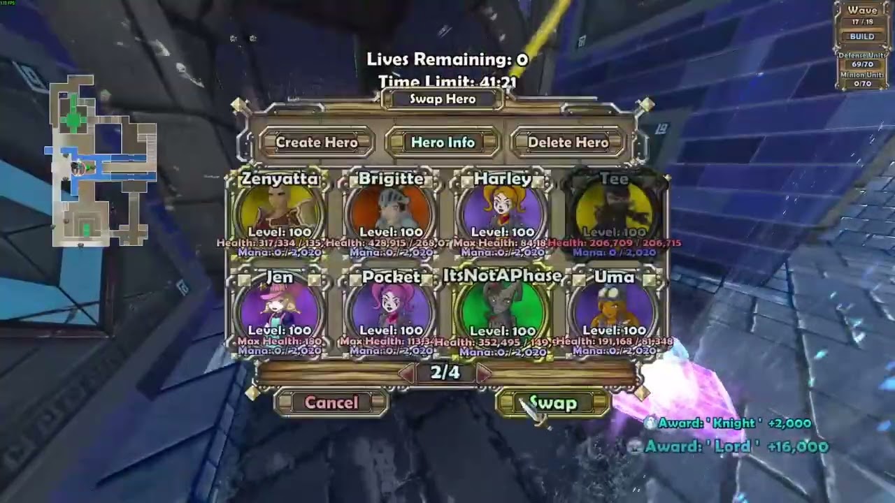 I got carried in my own Poly lobby?!?  :O. Temple of Polybius RLHC