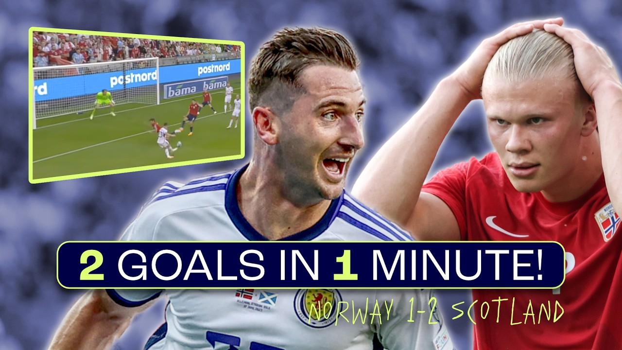 Norway 1-2 Scotland | Dykes & McLean Complete Late Comeback! | EURO 2024 Qualifying Highlights