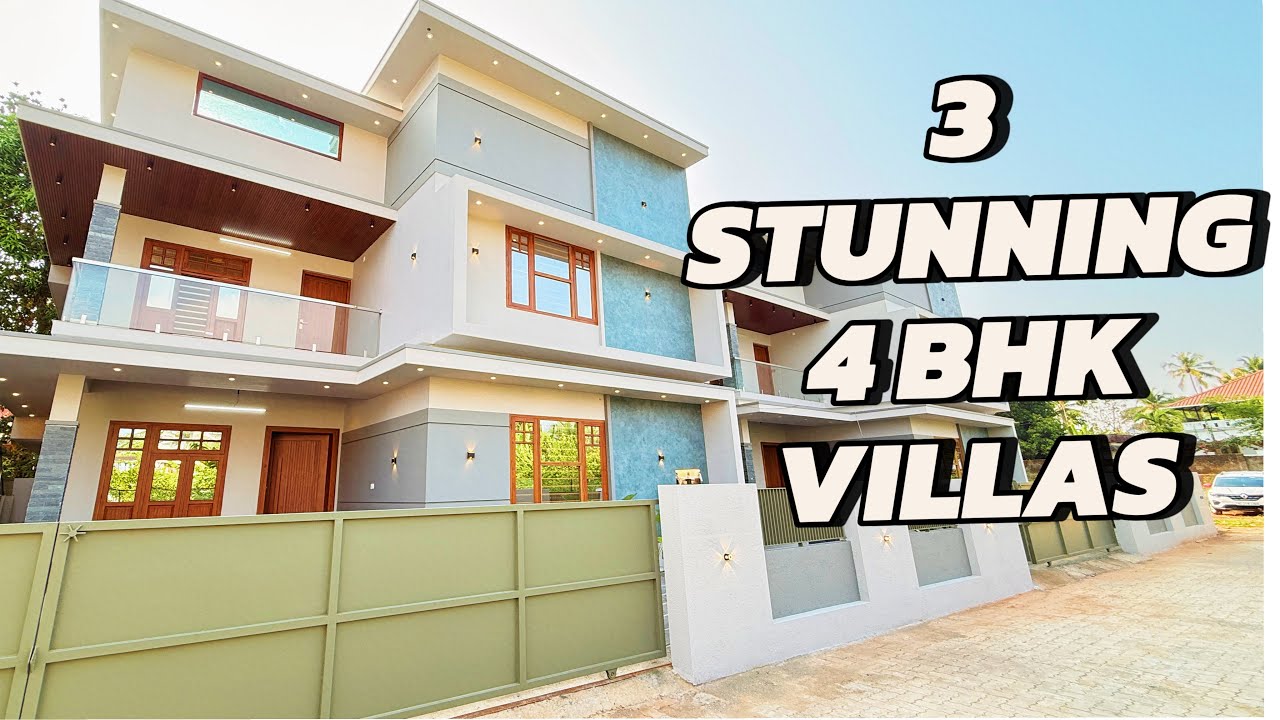 Vlog 908. 3 കിടിലൻ 4 Bedroom വില്ലകൾ Loan ഉൾപ്പടെ | MARBLE HOMES 