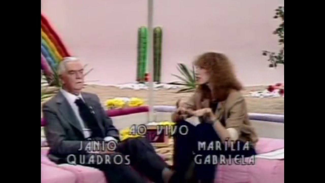 J&Acirc;NIO QUADROS fala de sua ren&uacute;ncia (TV Mulher, 1982)