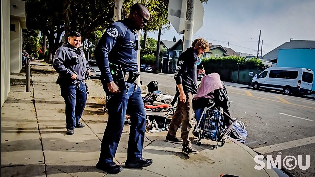 LAPD Responds to Alleged Trespassing by Homeless Man at Venice Business