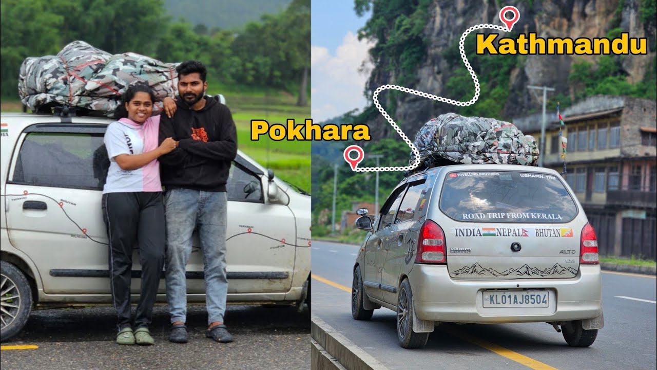 EP-04 Kathmandu എത്തിയപ്പോൾ | KERALA TO NEPAL 🇳🇵|  Alto road trip