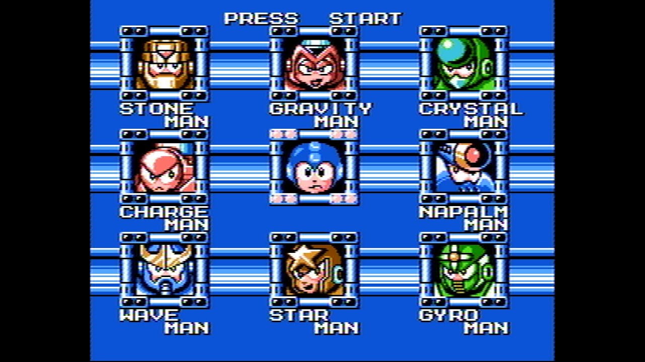 Mega Man 5  -Stage Select (Famitracker 2A03)