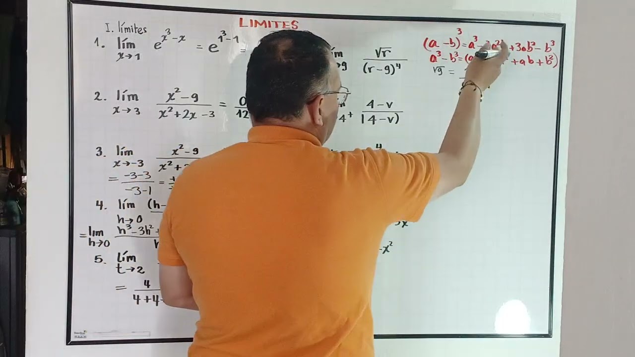 Limites y reglas de límites. Ejercicios diversos.