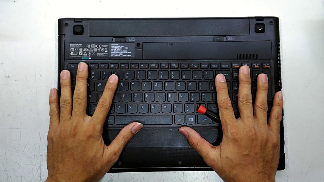 lenovo G500s Notebook replace keyboard