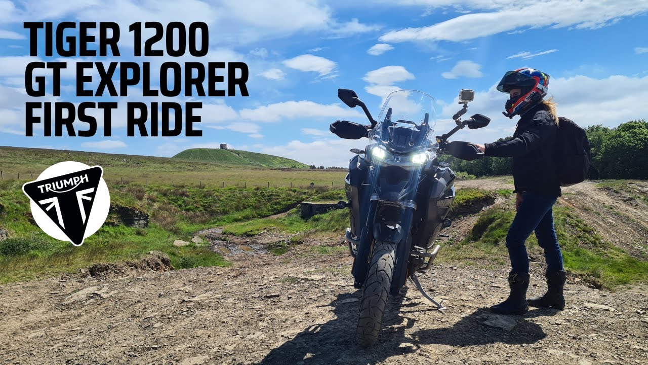 2022 Triumph Tiger 1200 GT Explorer // My first PROPER ride on it!