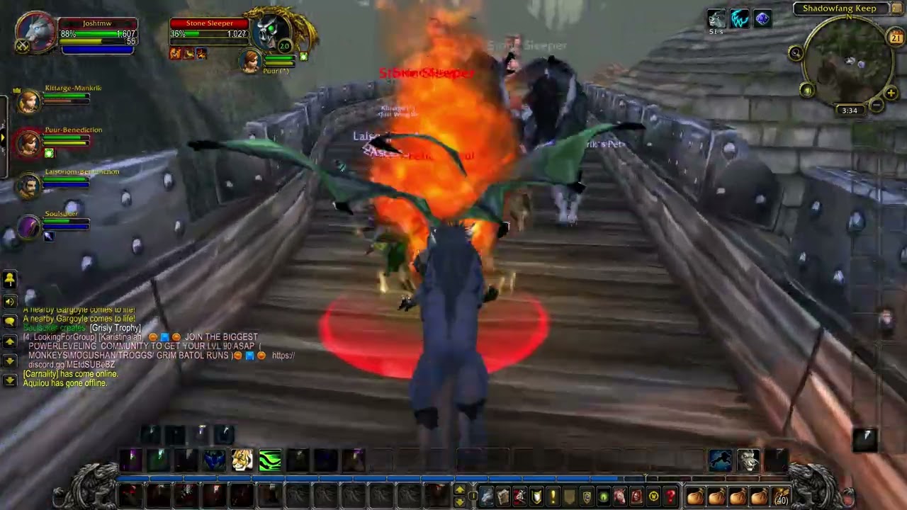 World of Warcraft: Doing Shadowfang Keep Dungeon