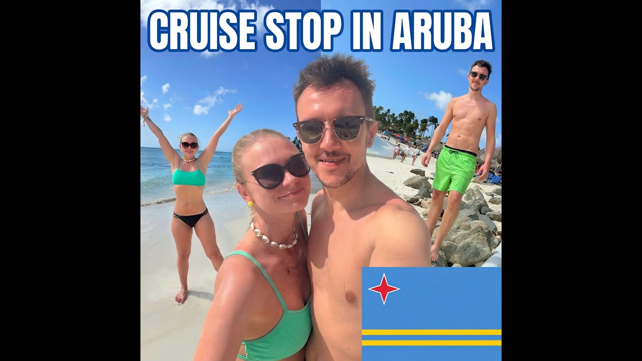 Walk from Eagle Beach to Aruba Cruise Terminal with Insta 360
