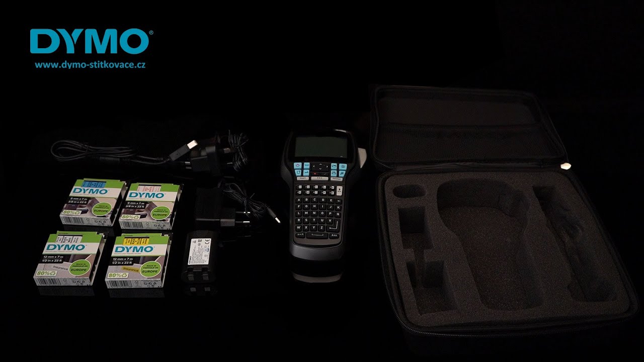 DYMO LabelManager 420P - DYMO LM 420P kufříková sada - rozbalení