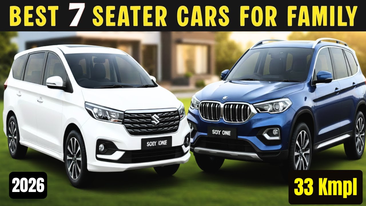 🏆🚘 Best 7 Seater Car in India 2026 | Top 10 Best Seven Seater for Family
