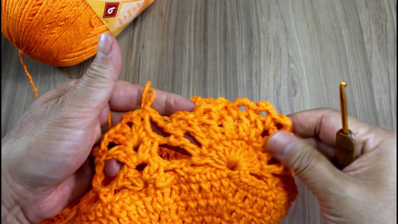 Ecobag Abacaxi de crochê