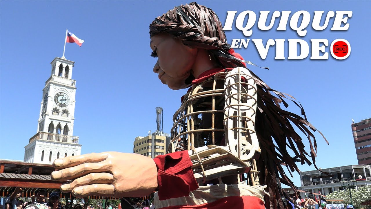 Muñeca Amal en Iquique, Chile