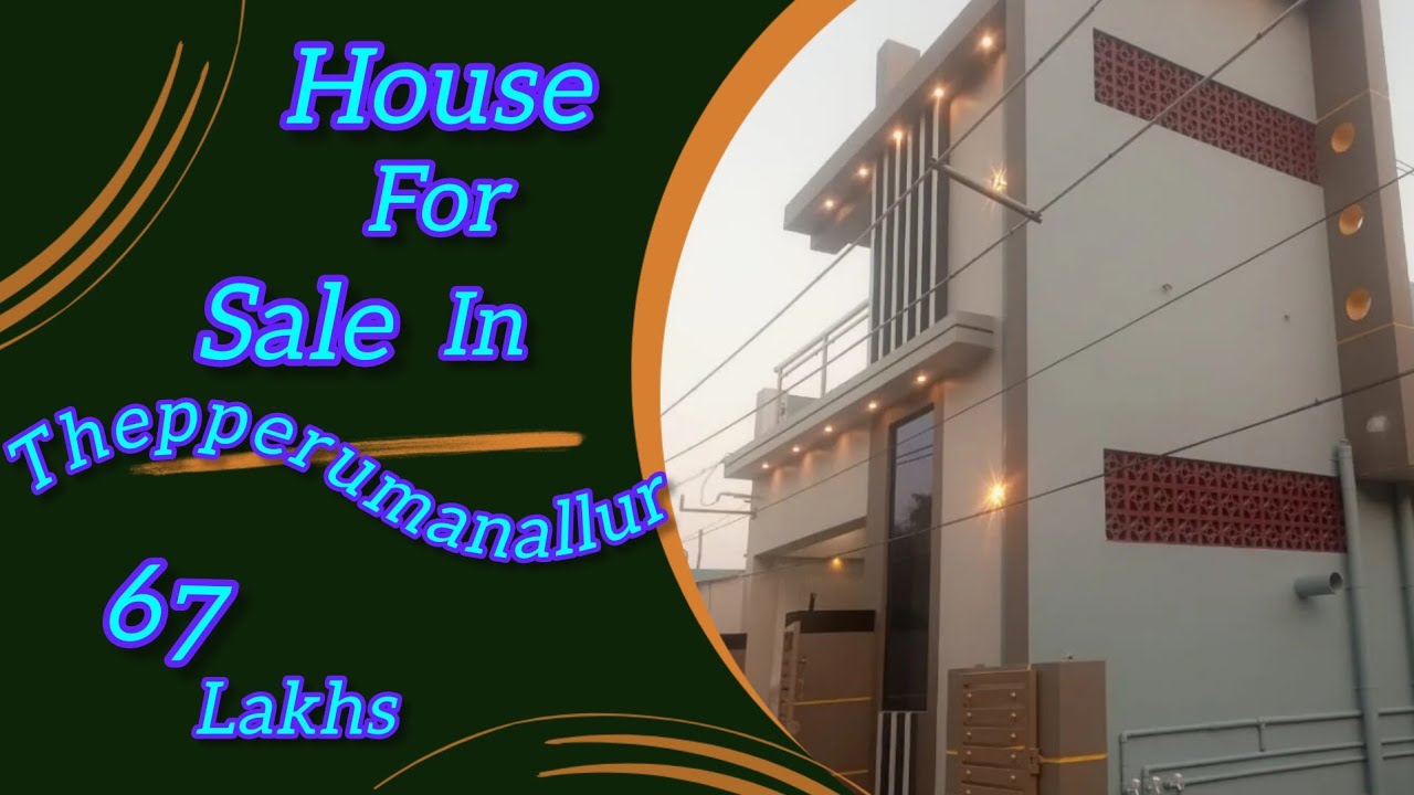 (SOLDOUT) House For Sale In Kumbakonam Near Thepperumanallur // #newhouseforsale