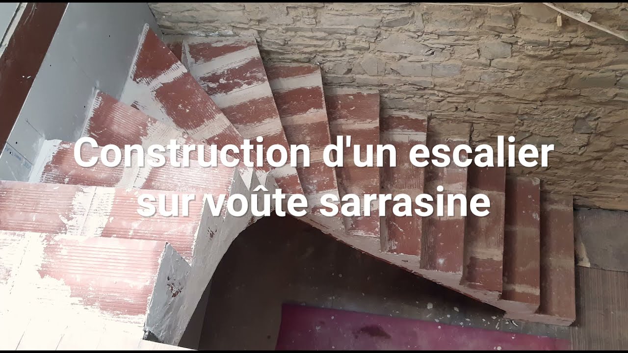 Escalier voûte sarrasine