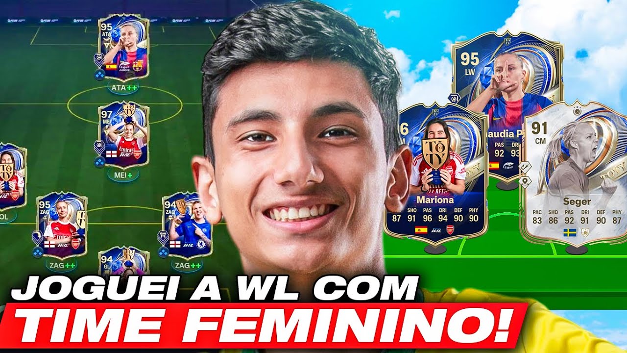 WL COM TIME FULL TOTY FEMININO! Elas são as melhores do jogo