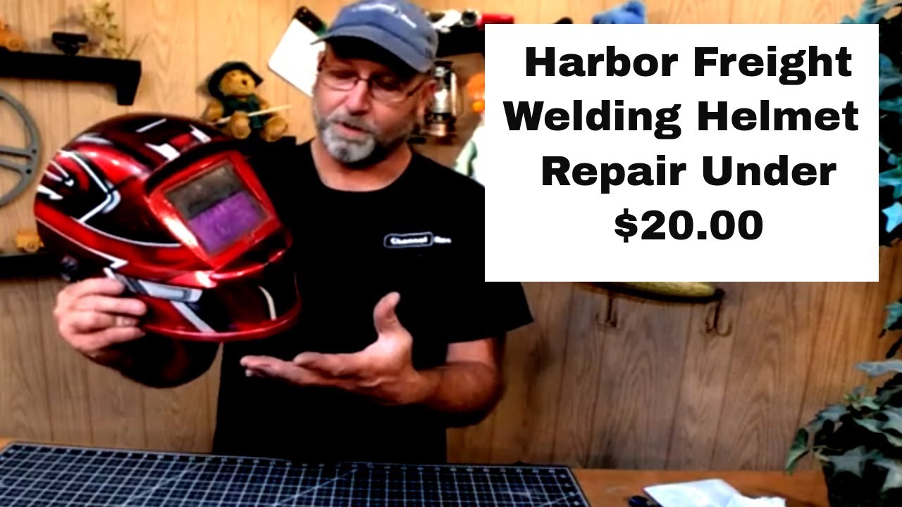 Simple Welding Helmet Repair Under $20.00