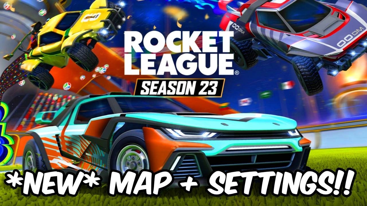 *НОВАЯ* КАРТА + НАСТРОЙКИ!! (Rocket League, 23 сезон)