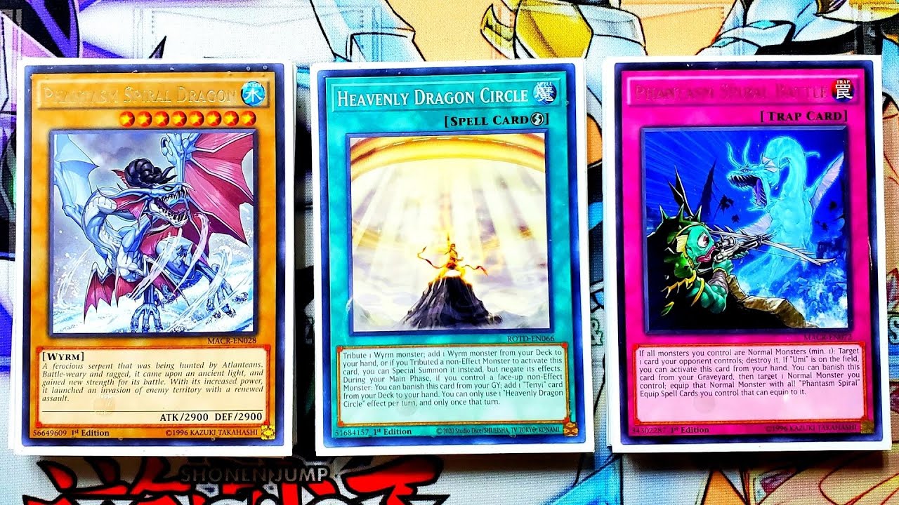 Yugioh Phantasm Spiral Deck Profile 2020 New Support Tenyi Deck
