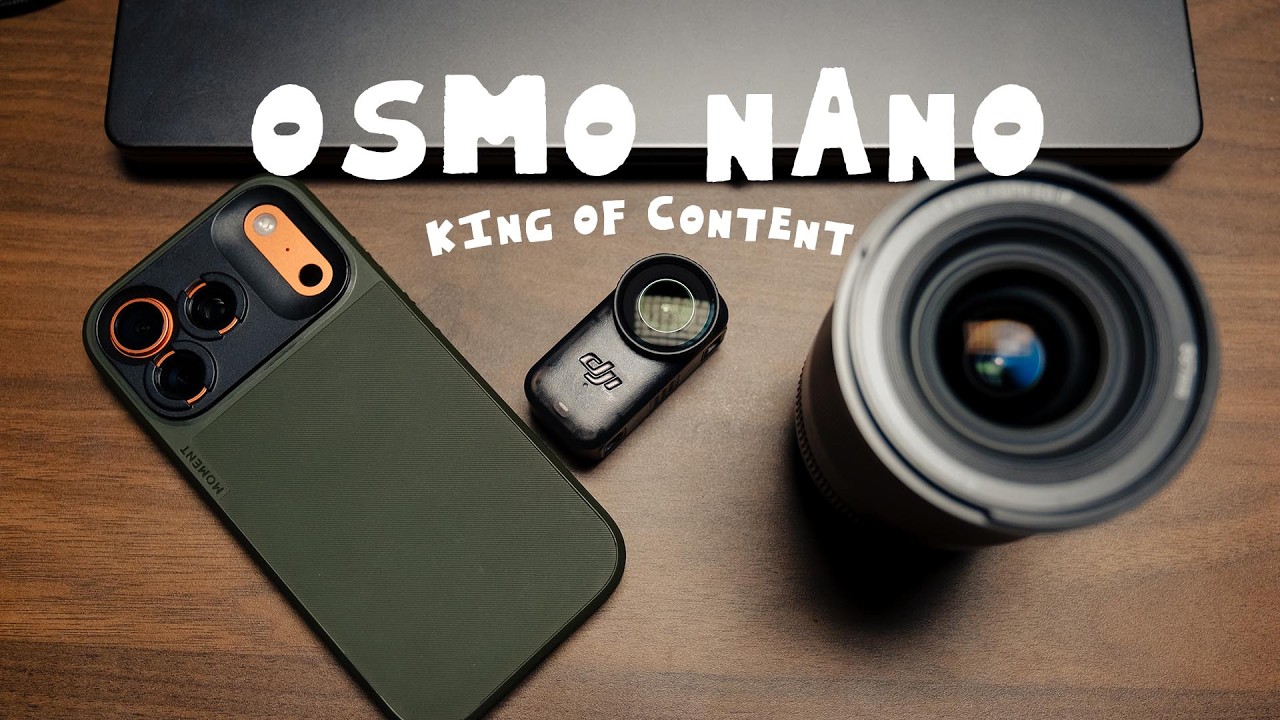 Экшн-камеры — будущее создания контента — DJI OSMO NANO