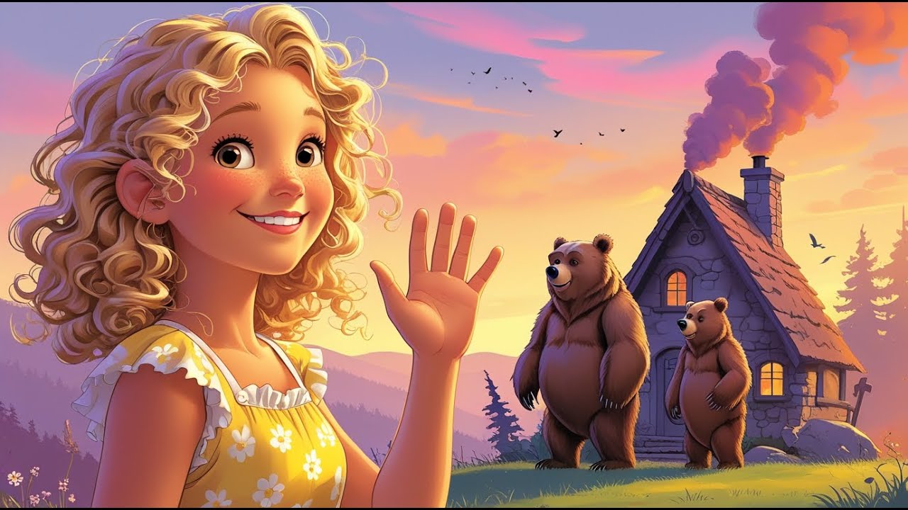 🐻🎵 28 Goldilocks and the Bears Story Song for Kids | Fairy Tale Nursery Rhyme 🌈📖