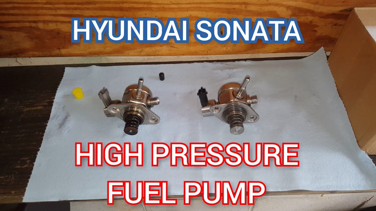 How to replace the high pressure fuel pump on 2013 Hyundai Sonata 2.4l GDI