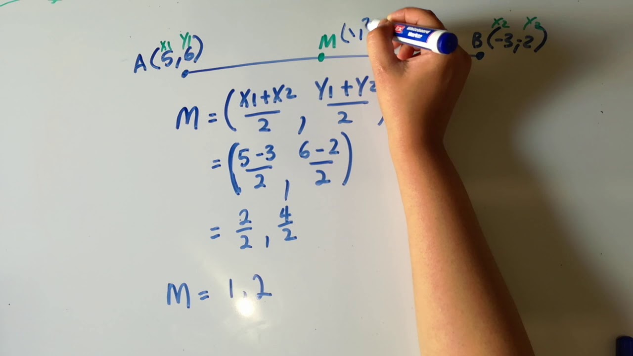Grade 10 Midpoint Formula