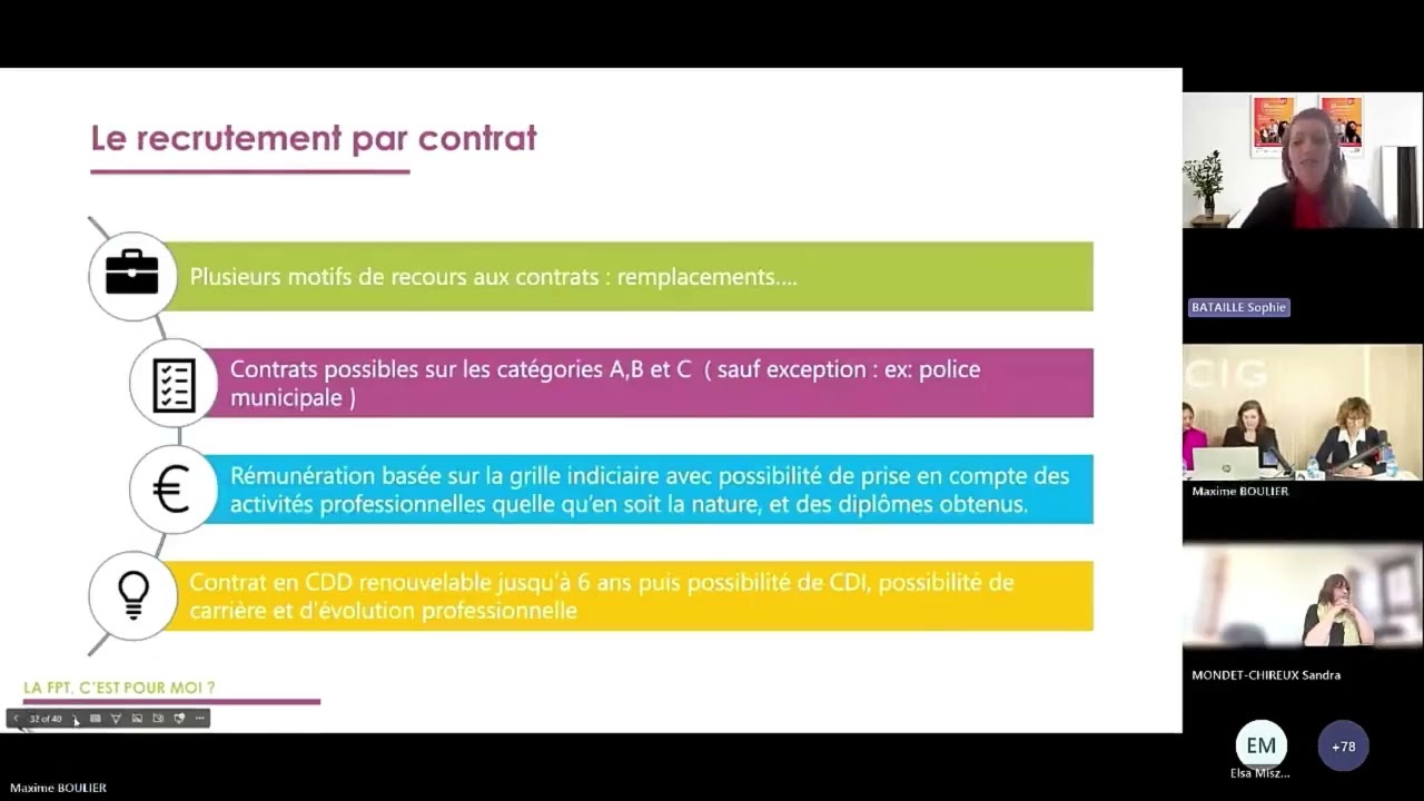 Webinaire sur 