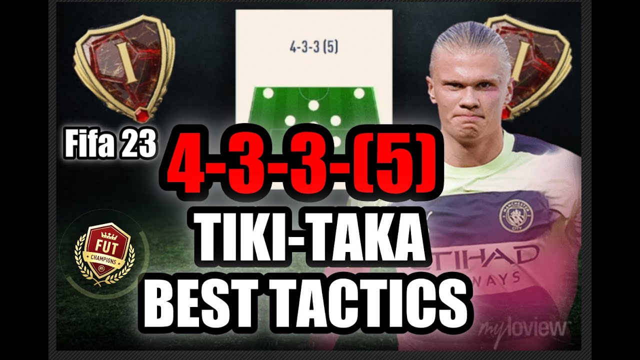 *Must Try!*🫡 Best 4-3-3(5) Custom Tactics to attack and hold possession in Fifa 23!