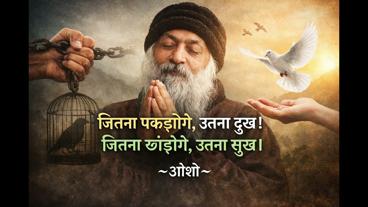 “ओशो का अद्भुत विचार: मौन ही अस्तित्व की भाषा है | Hindi Quotes”