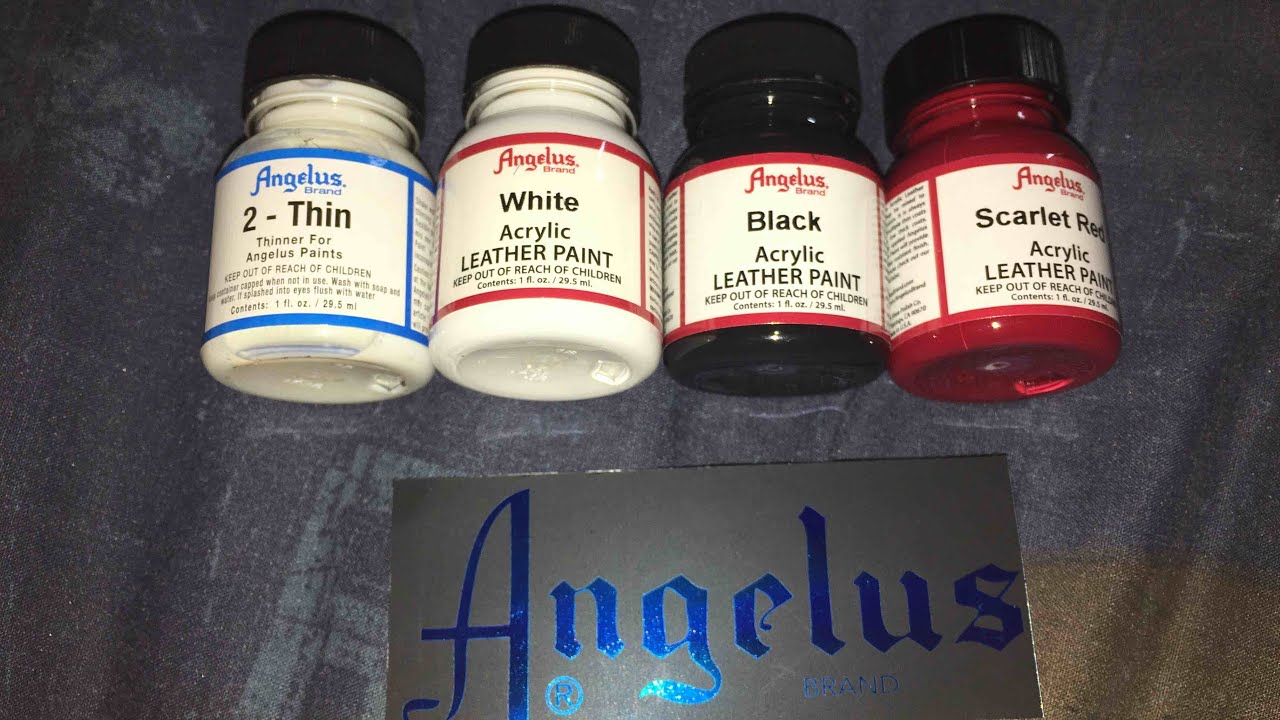 ANGELUS PAINT UNBOXING!!!!