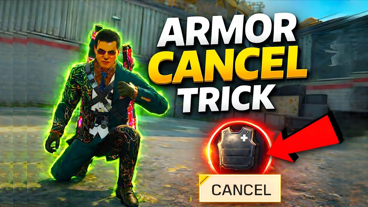 😱 Armor Repair Cancel Tricks in CODM BR ✅