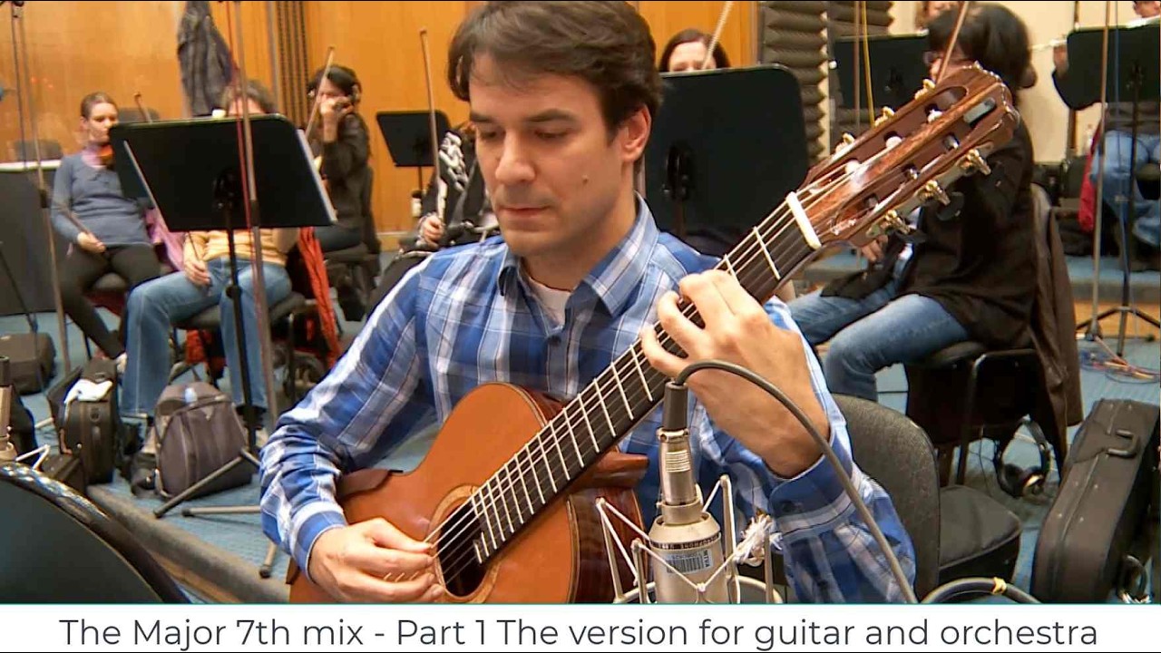 The Major 7th mix a section of Suite for Guitar + Orchestra followed by the original Choral version