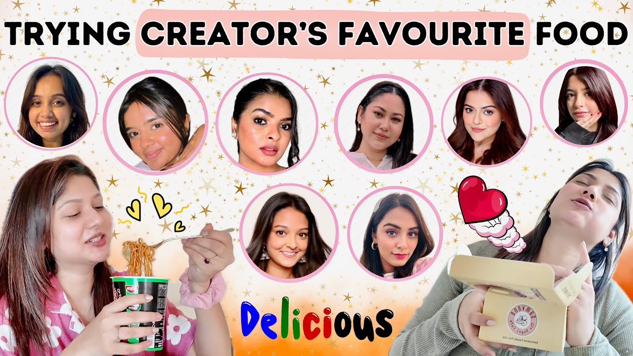I Tried *Youtubers Favourite* Food Items😍 | Manasi Mau