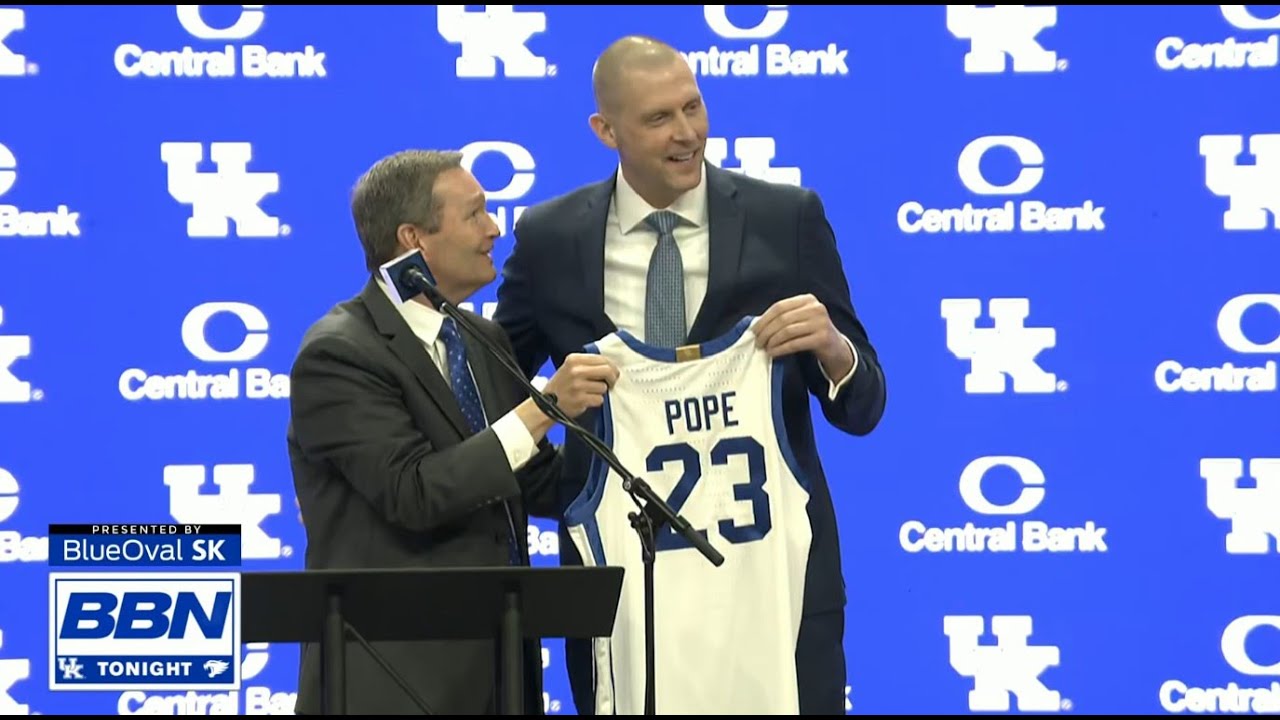 2024-2025 - Kentucky Basketball - Coach Mark Pope Introductory Press Conference