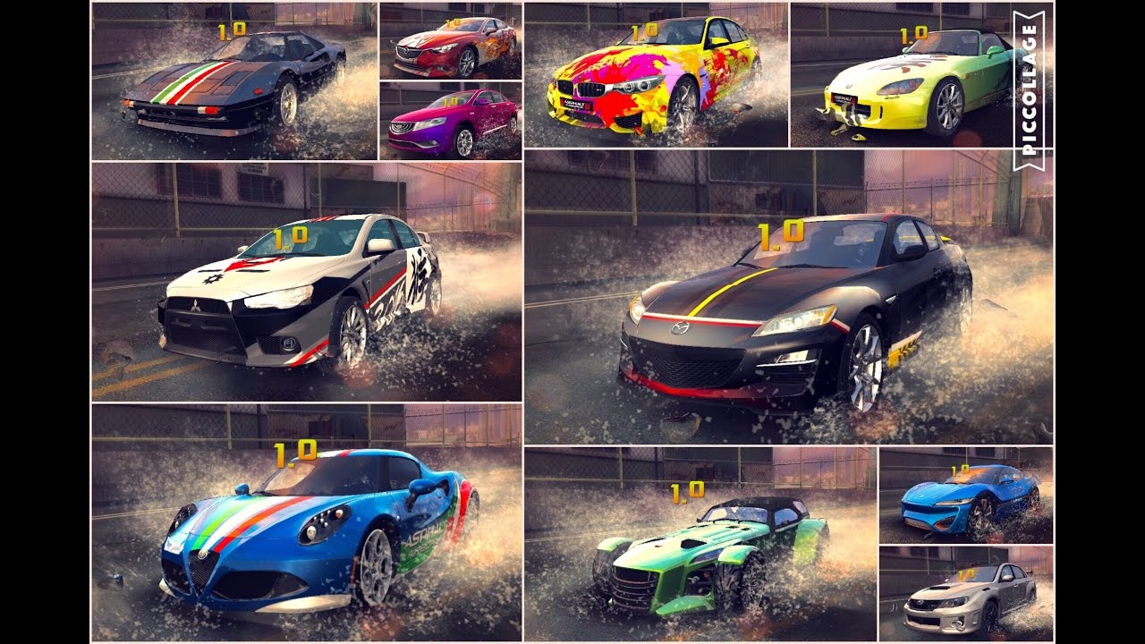 Asphalt 8, top 11 D class cars MAX PRO, Metal Season