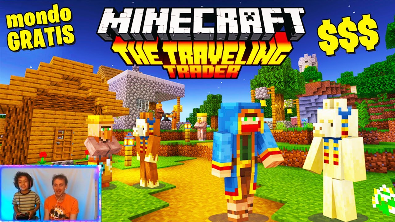 Guadagna viaggiando con Travelling Trader su Minecraft, affari e business ma...devi pagare le tasse!