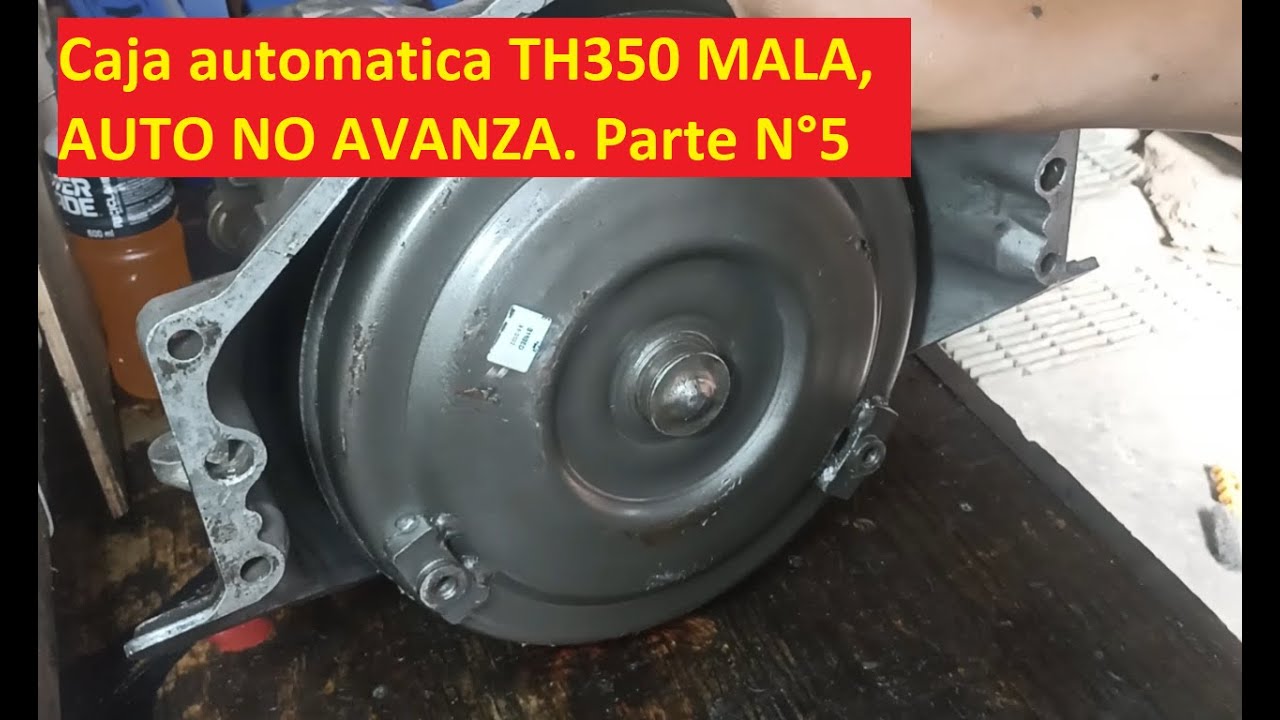 PROBLEMA CAJA AUTOMATICA TH-350 GM Chevrolet Caprice 1980 V6 229 3.8 NO ANDA AVANZA TH-350C PARTE 5