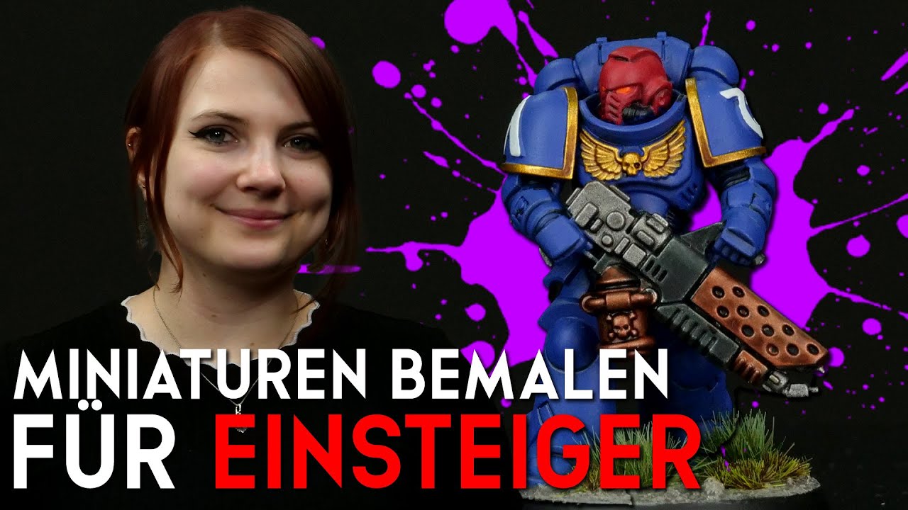 So bastelt und bemalt ihr eure ERSTE Warhammer Miniatur! - How to Paint Warhammer 40K